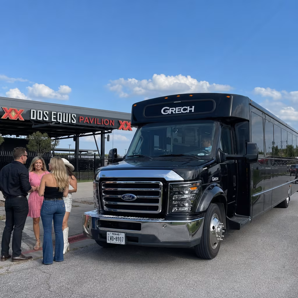Party Bus to Dos Equis Pavilion