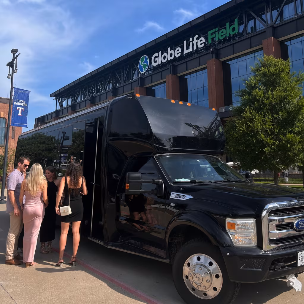 Rent a Bus to Globe Life Field