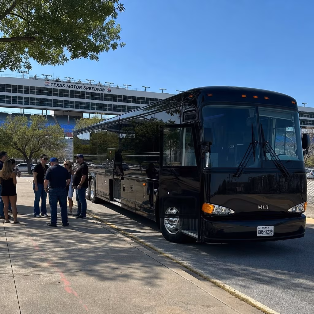 Rent a Bus to Texas Motor Speedway
