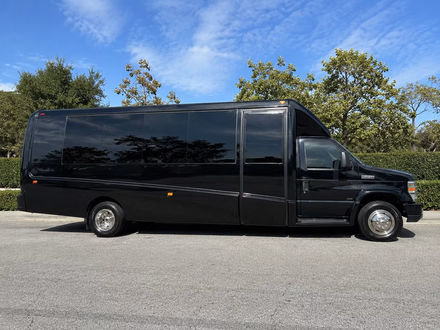 McKinney Airport Shuttle & Transportation party bus exterior