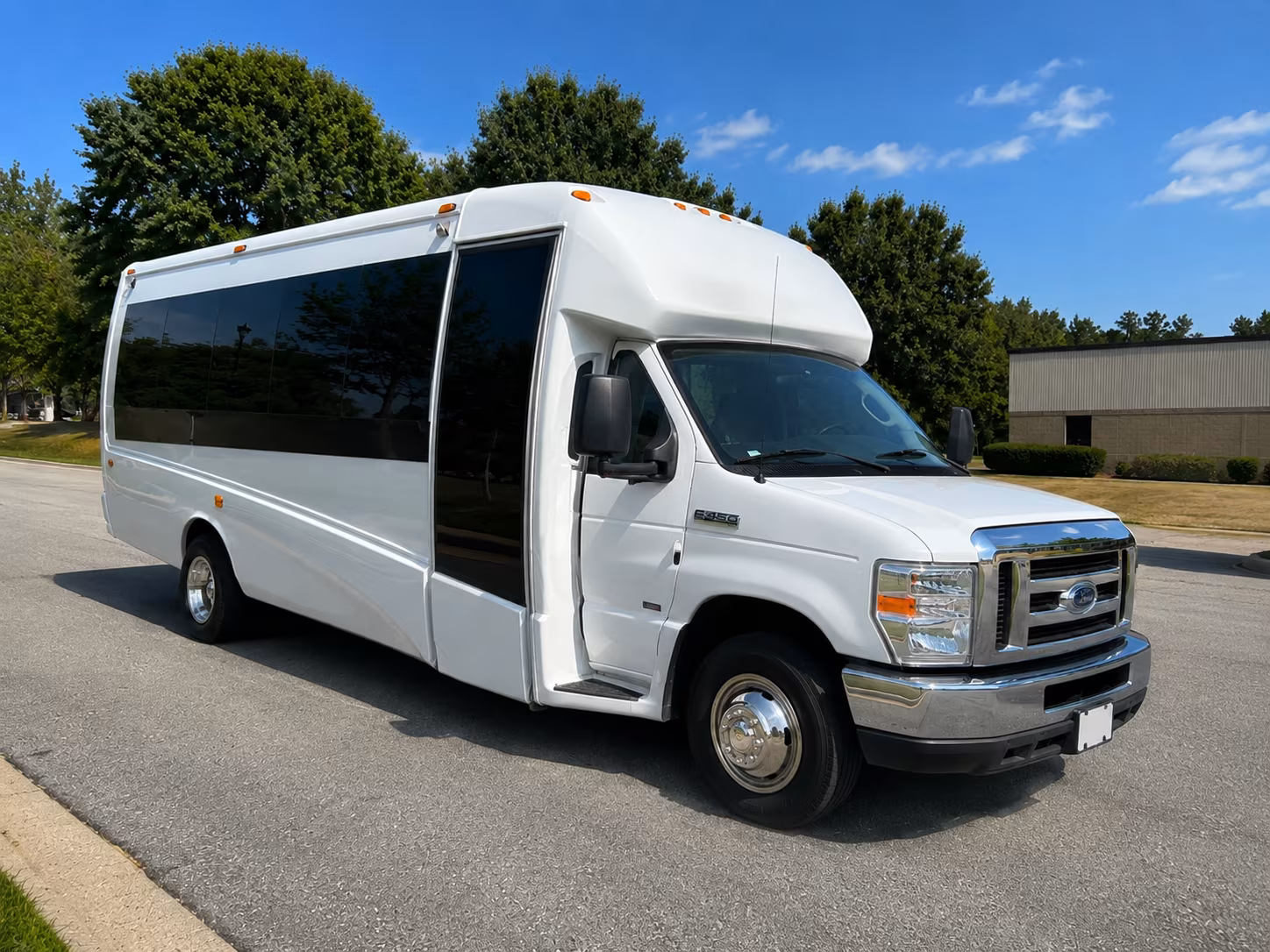 McKinney Airport Shuttle & Transportation party bus exterior