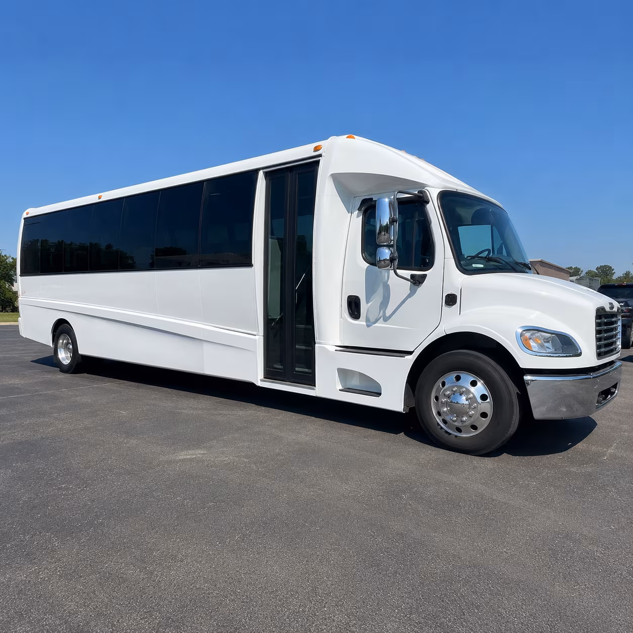 McKinney Airport Shuttle & Transportation party bus exterior