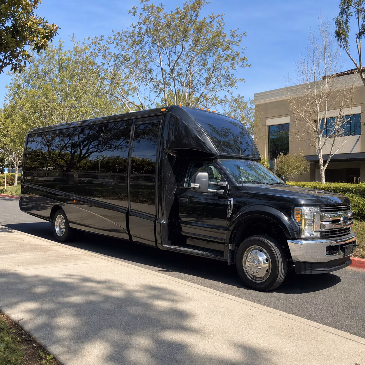 McKinney Bachelor & Bachelorette Transportation party bus exterior
