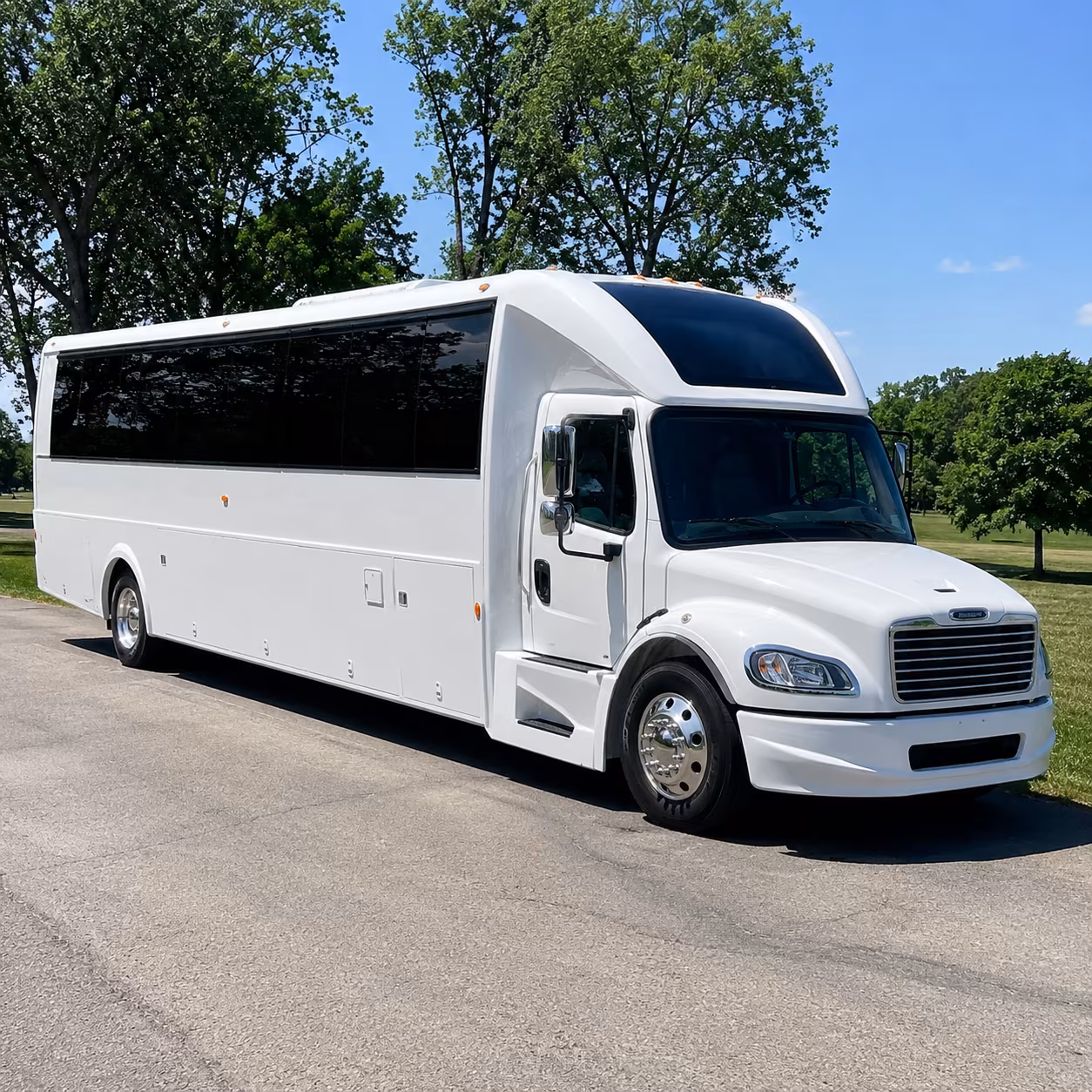 McKinney Concert & Music Festival Transportation party bus exterior