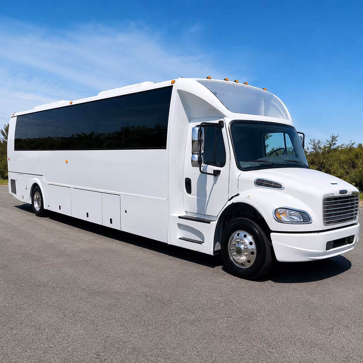McKinney Concert & Music Festival Transportation party bus exterior