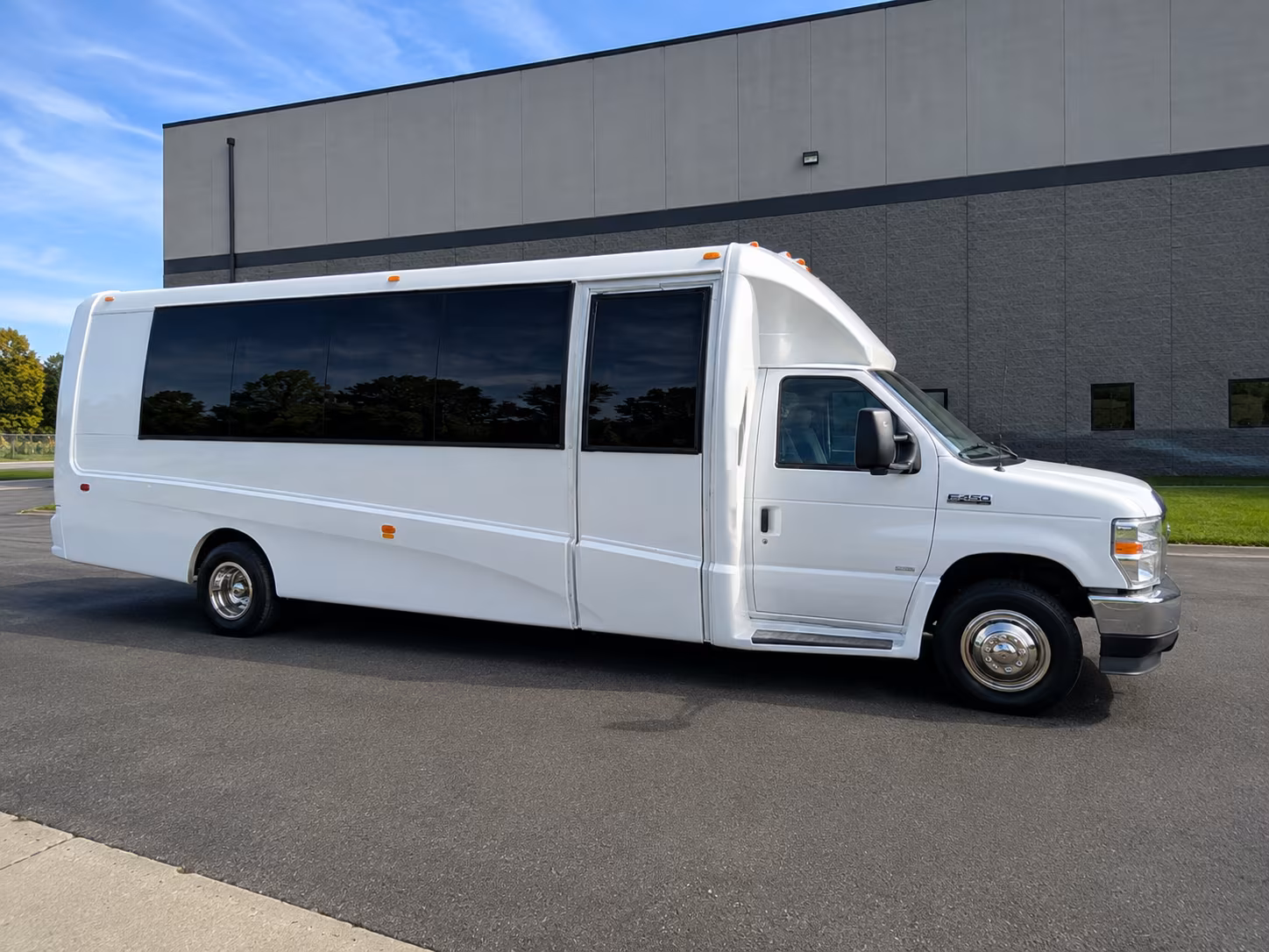 McKinney Corporate Transportation party bus exterior