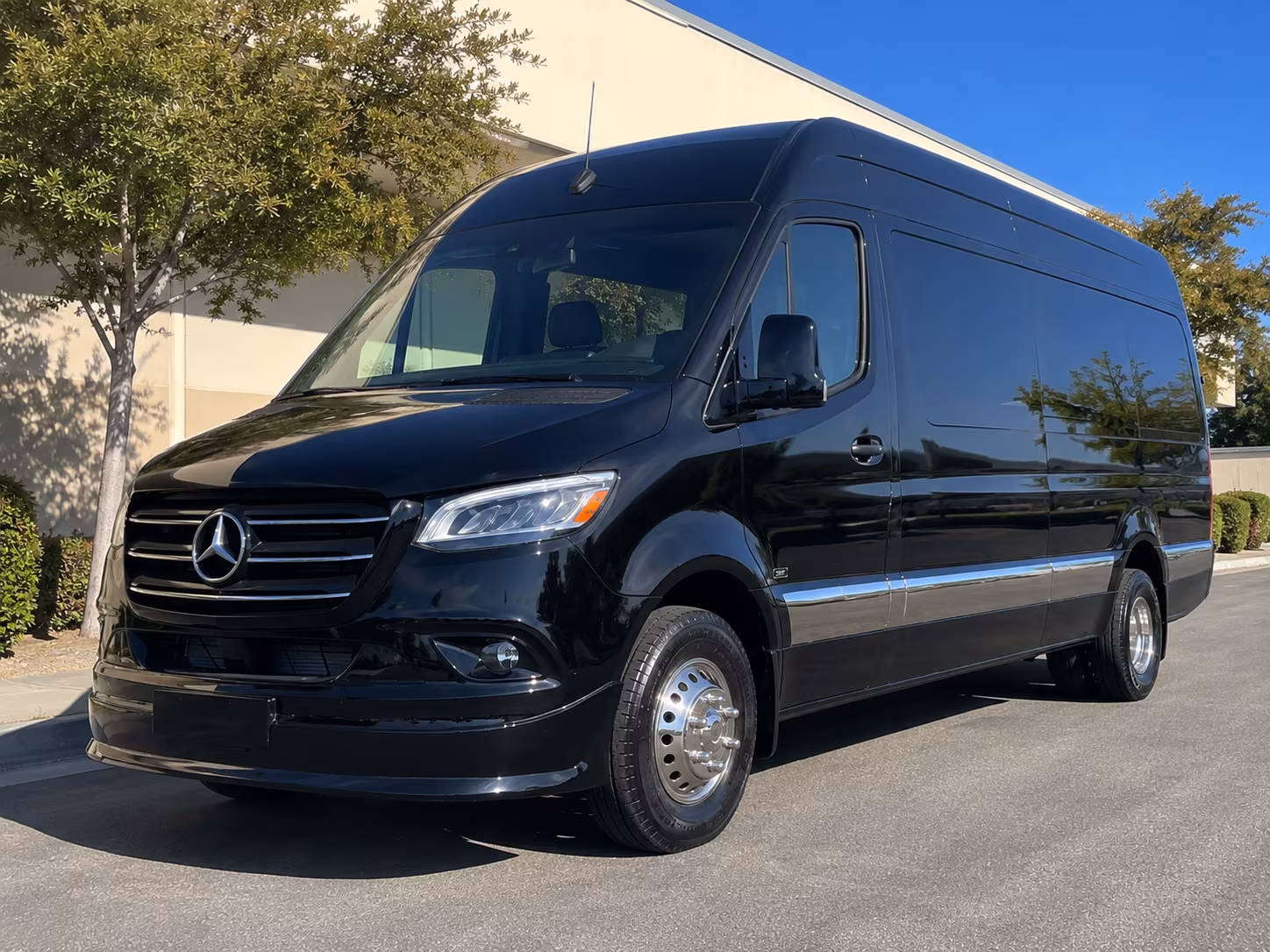 McKinney Corporate Transportation party bus exterior