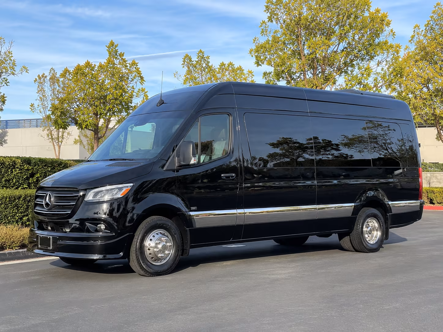 McKinney Corporate Transportation party bus exterior