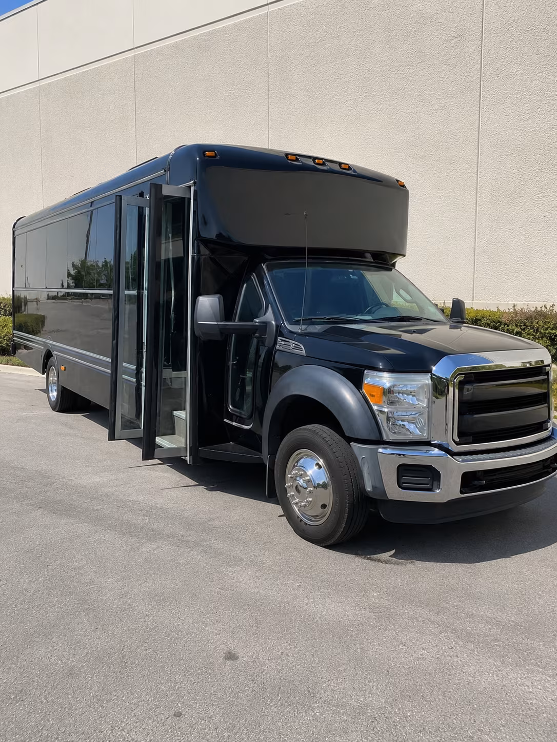 McKinney Prom & Homecoming Transportation party bus exterior