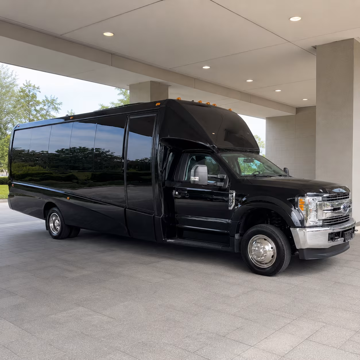 McKinney Prom & Homecoming Transportation party bus exterior