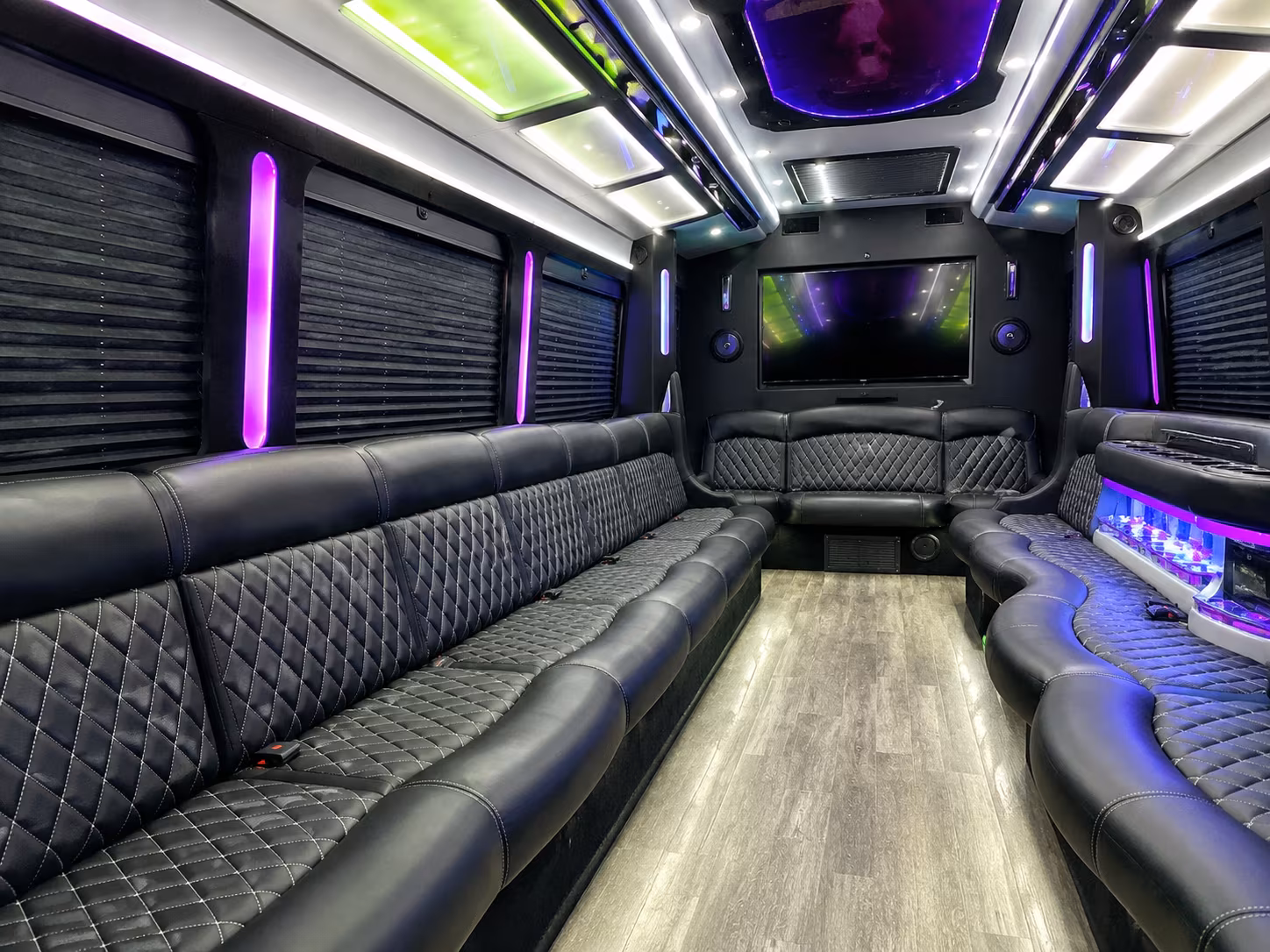 McKinney Prom & Homecoming Transportation onboard seating