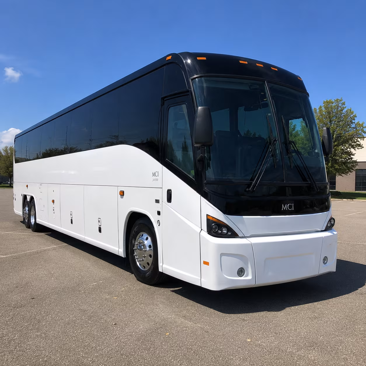 McKinney School Event Transportation party bus exterior