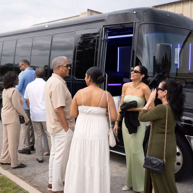 McKinney Private Event Transportation fleet vehicle