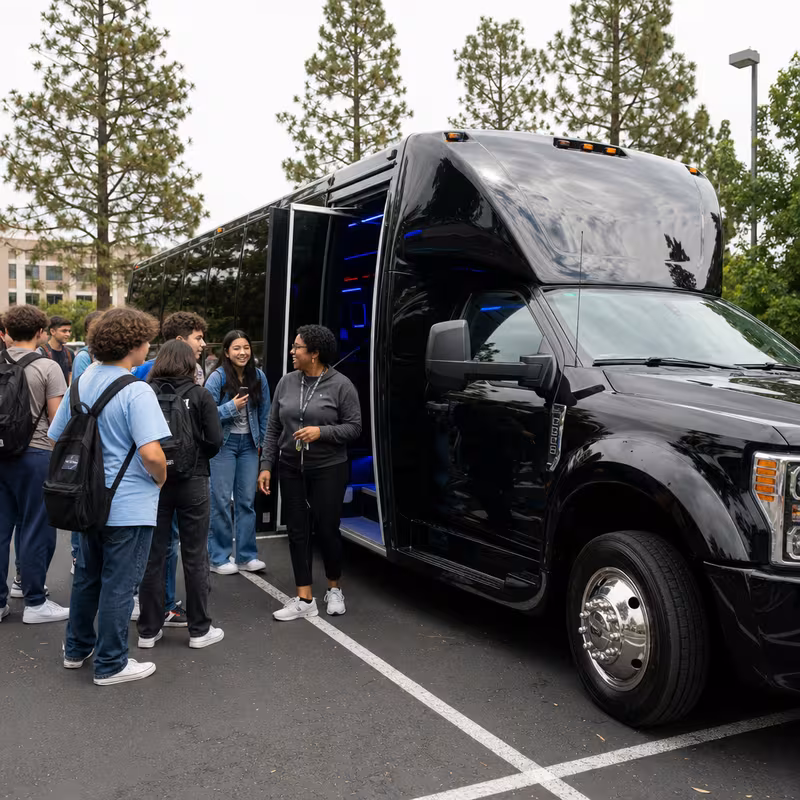 McKinney School Transportation fleet vehicle